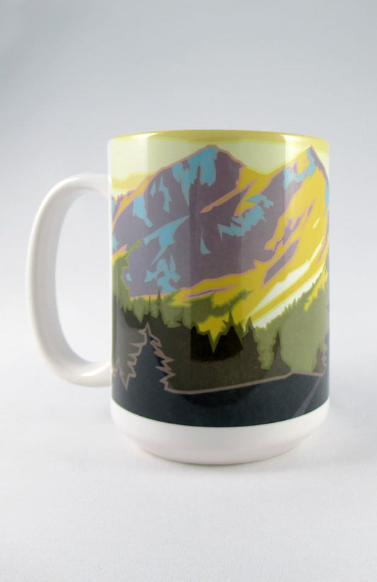 Ten Mile Range, Colorado - 15oz. Ceramic Mug