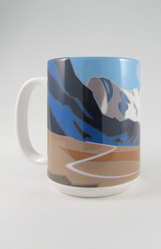 Trail Ridge Road 1 (Rocky Mountain National Park), Colorado - 15oz. Ceramic Mug