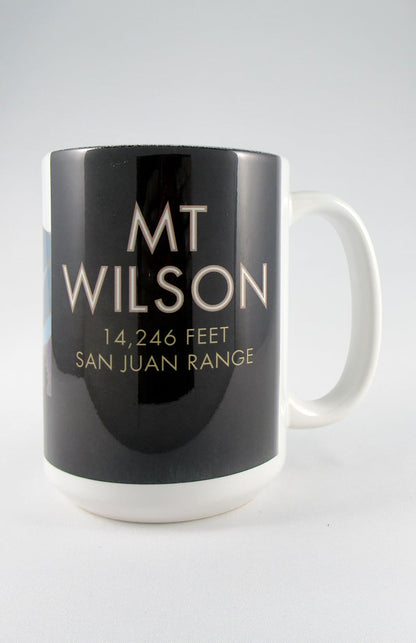 Mt. Wilson, Colorado - Colorado 14er - 15oz. Ceramic Mug