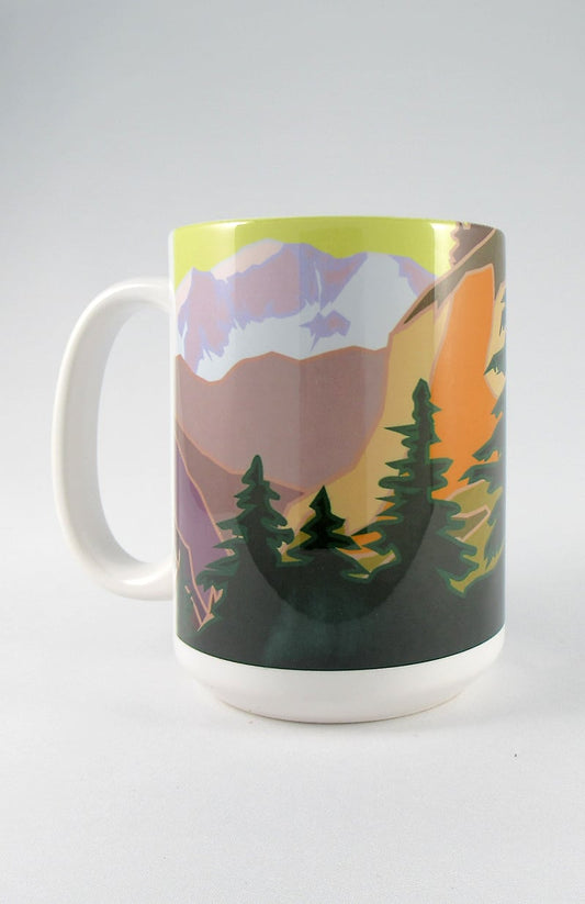 Mt. Yale, Colorado - Colorado 14er - 15oz. Ceramic Mug