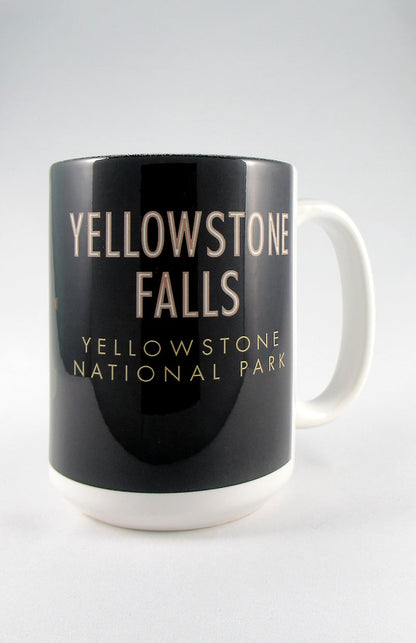 Yellowstone Falls, Yellowstone National Park, Wyoming - 15oz. Ceramic Mug