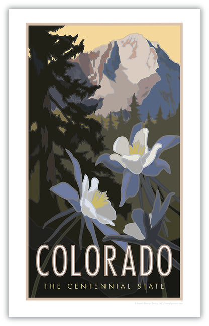 Colorado - The Centennial State - Poster