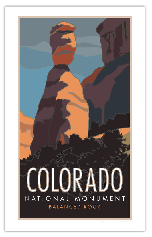 Colorado National Monument, Colorado - Poster