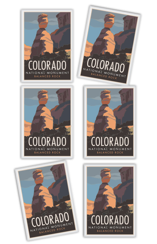 Colorado National Monument, Colorado - 2.5" x 3.5" Magnet