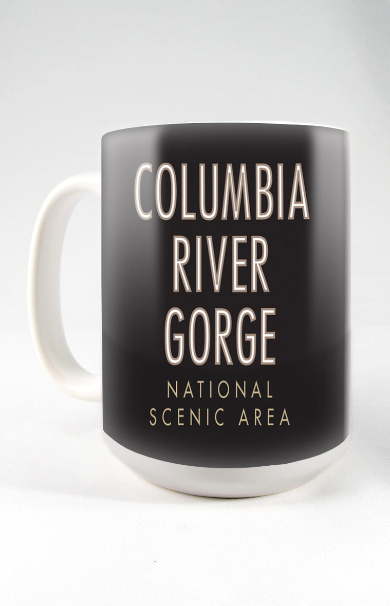 Columbia River Gorge, National Scenic Area - 15oz. Ceramic Mug