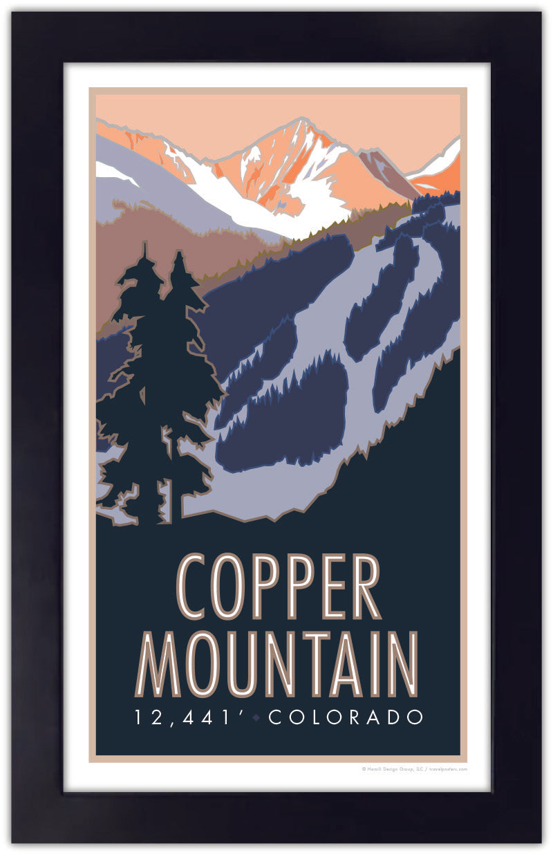 Copper Mountain, Colorado - Poster