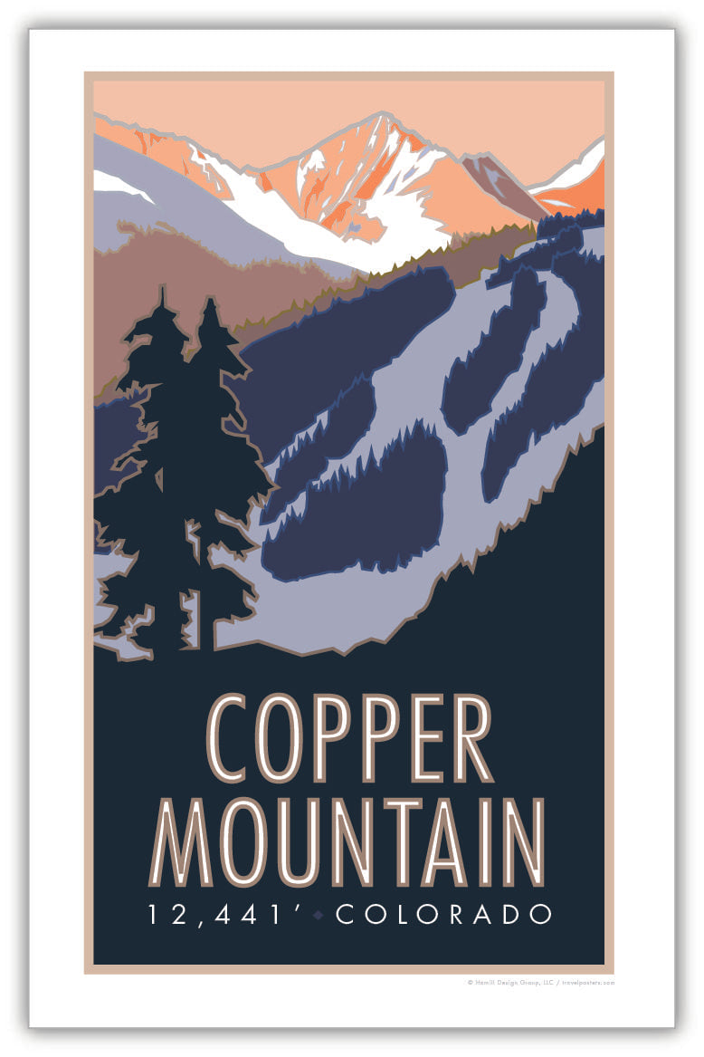 Copper Mountain, Colorado - Poster