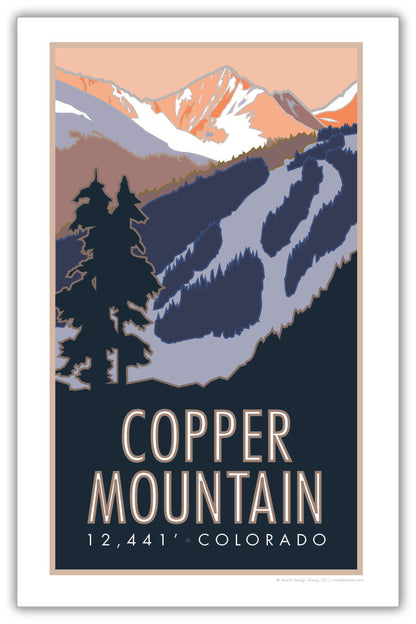 Copper Mountain, Colorado - Poster