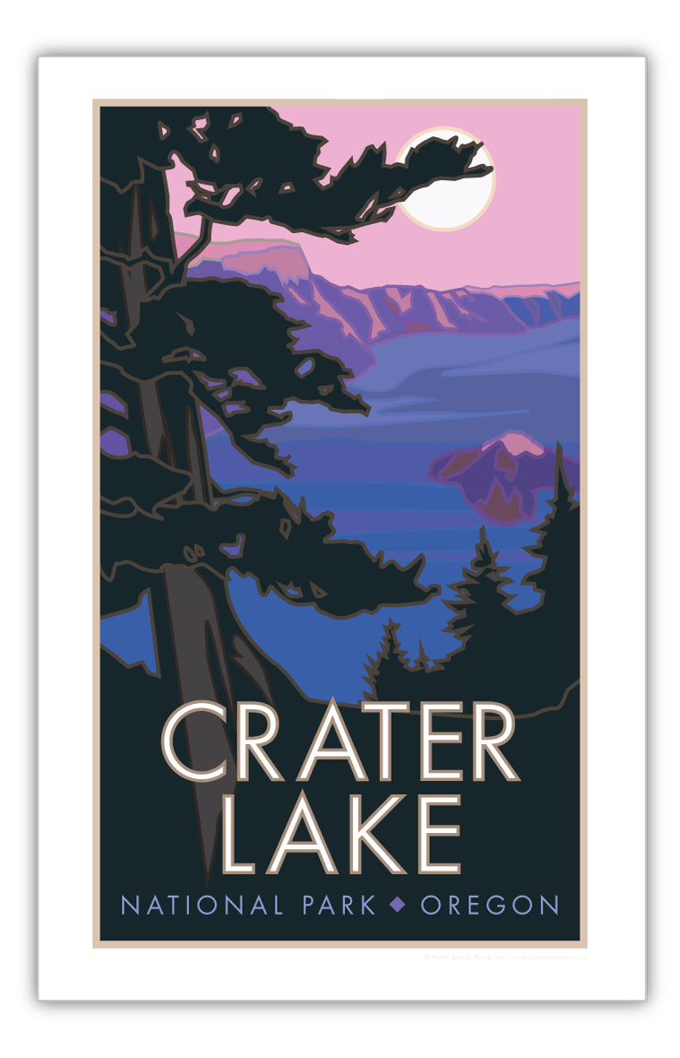 Crater Lake National Park - Oregon -  Poster