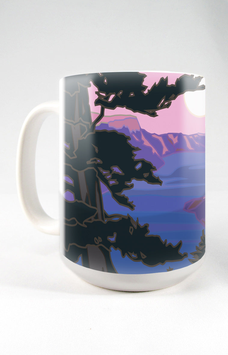 Crater Lake National Park - Oregon - 15oz. Ceramic Mug