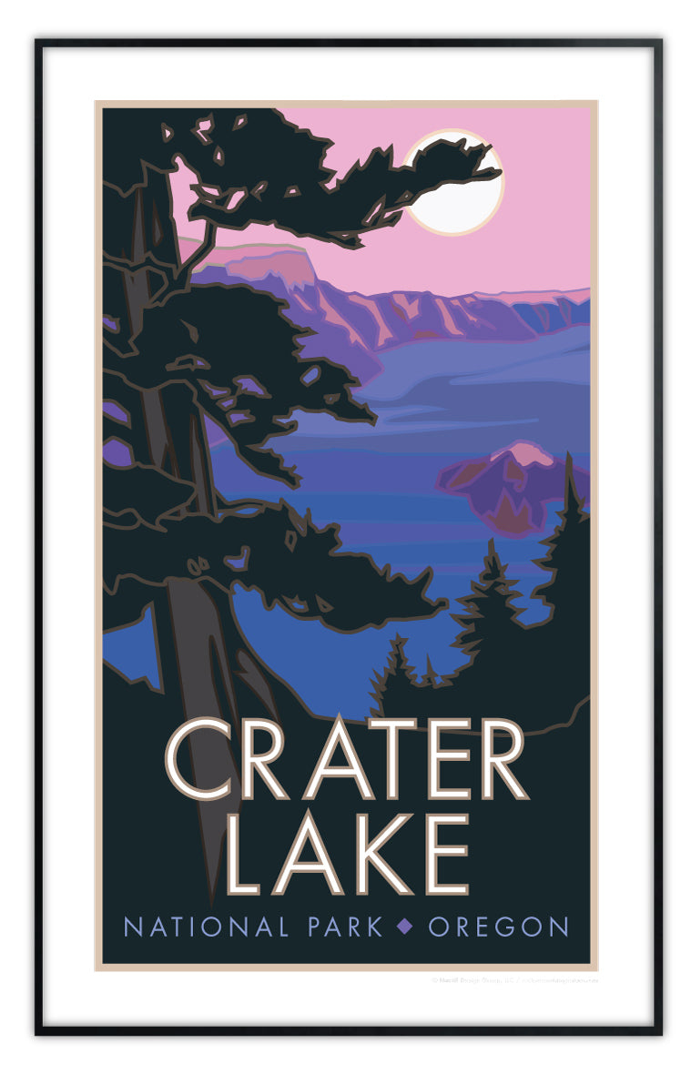 Crater Lake National Park - Oregon -  Poster