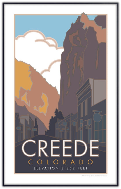 Creede, Colorado - Poster