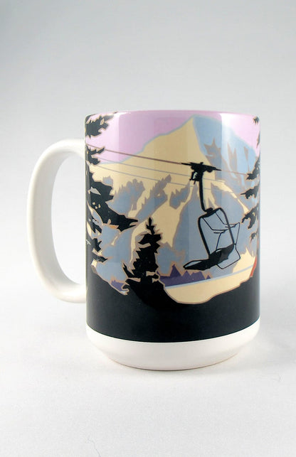 Crested Butte (Winter), Colorado - 15oz. Ceramic Mug