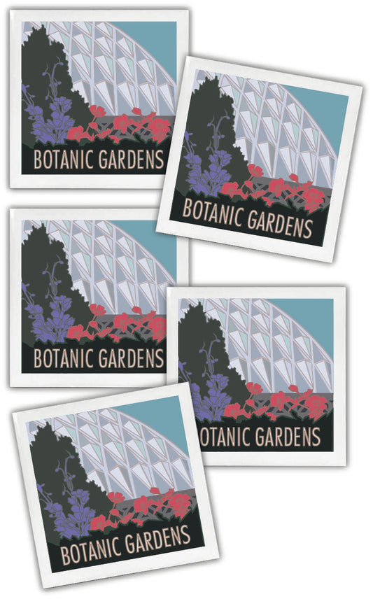 Botanic Gardens, Denver, Colorado - 4.25" x 4.25" Ceramic Coaster