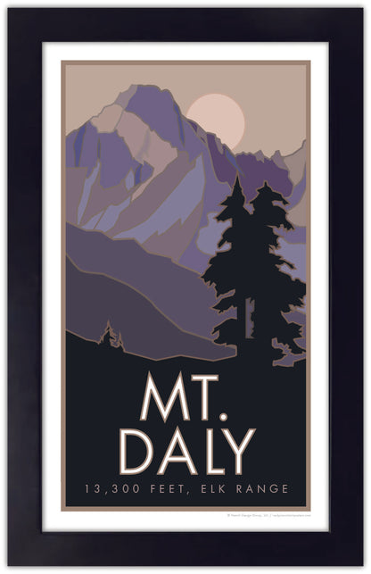 Mt. Daly, Colorado - Poster