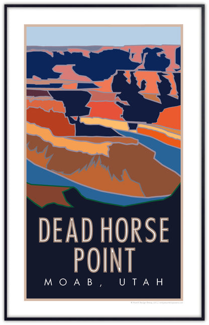 Dead Horse Point, Utah - Poster