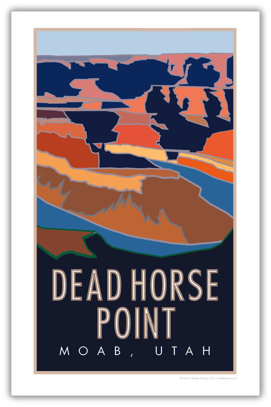 Dead Horse Point, Utah - Poster