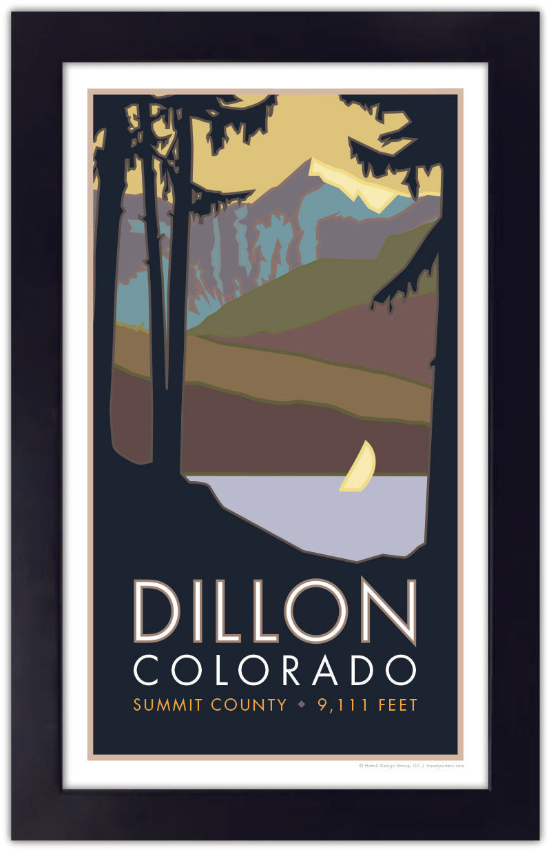 Lake Dillon, Colorado - Poster