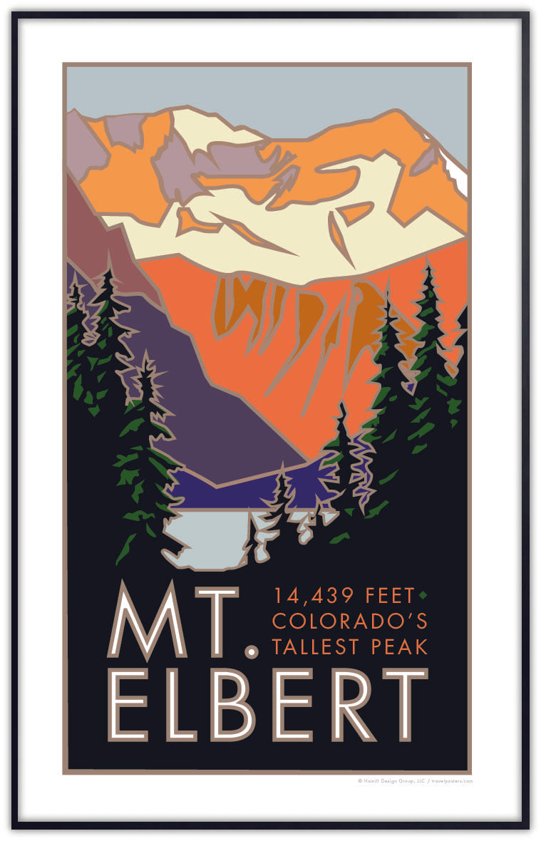 Mt. Elbert, Colorado - Colorado 14er - Poster