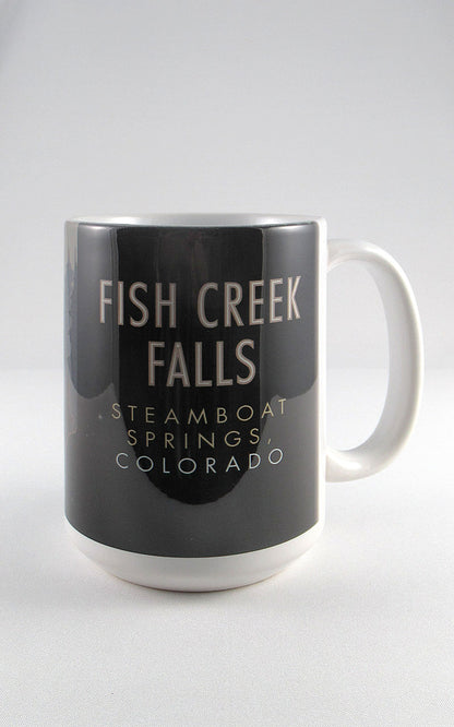 Fish Creek Falls, Steamboat Springs, Colorado - 15oz. Ceramic Mug