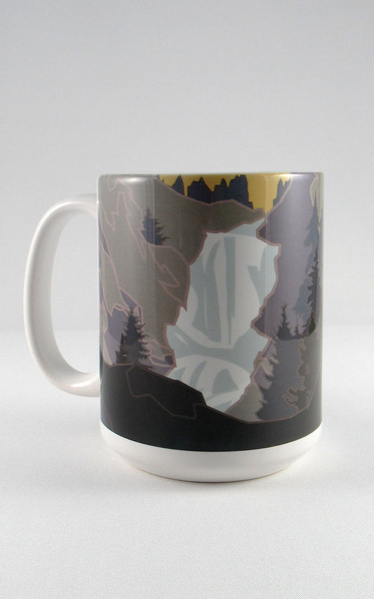 Fish Creek Falls, Steamboat Springs, Colorado - 15oz. Ceramic Mug