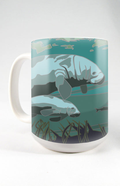 Florida (Manatee) - 15oz. Ceramic Mug