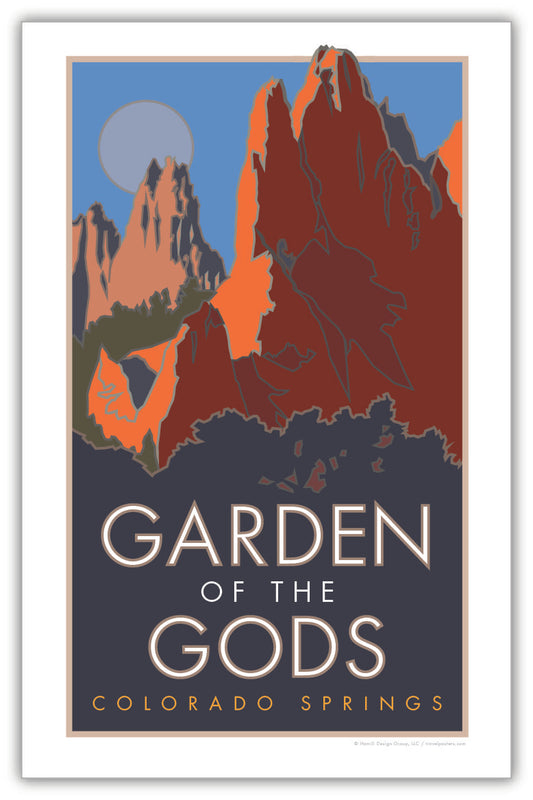 Garden of the Gods, Colorado - Poster