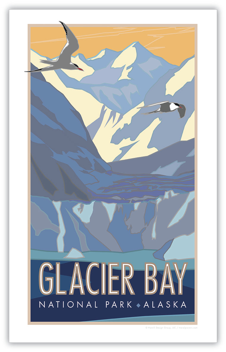 Glacier Bay National Park - Alaska- Poster