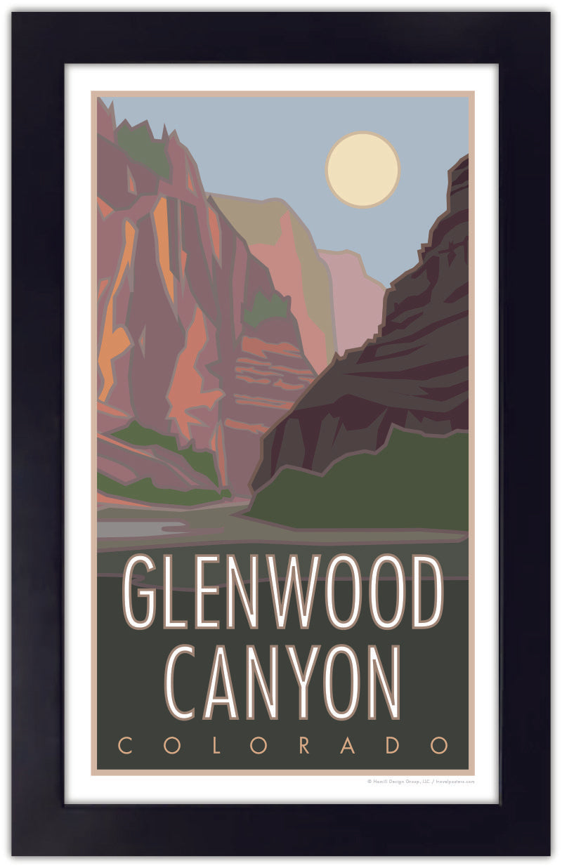 Glenwood Canyon, Colorado - Poster