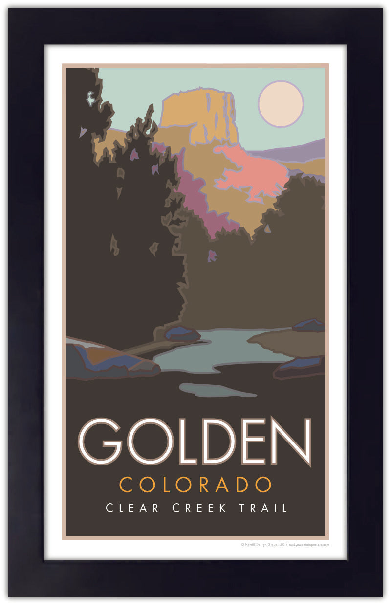 Golden, Colorado - Poster