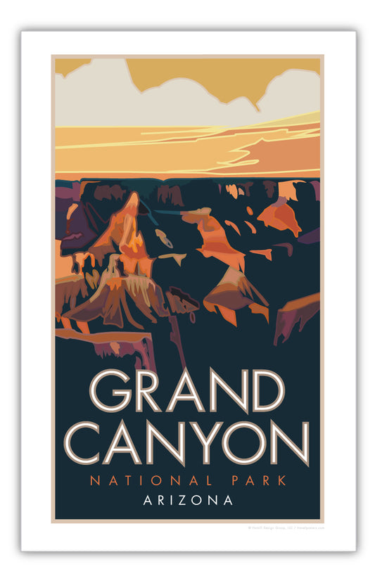 Grand Canyon (Sunset), Arizona -Poster