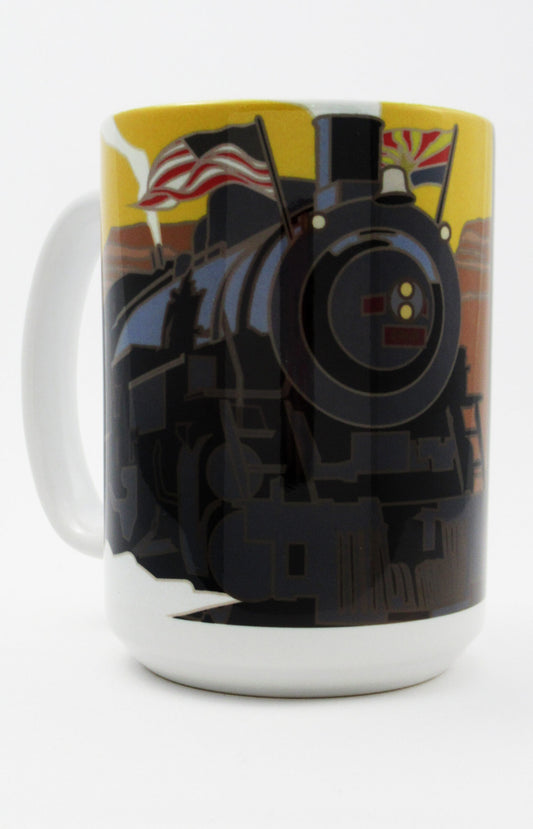 Grand Canyon Railway, Arizona - 15oz. Ceramic Mug