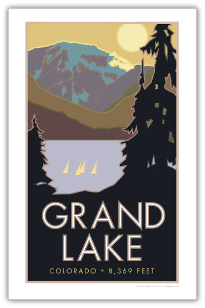 Grand Lake, Colorado - Poster