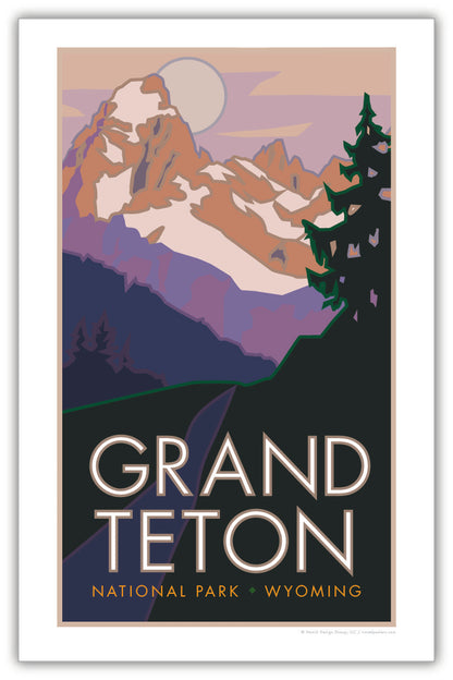 Grand Teton National Park, Wyoming - Poster