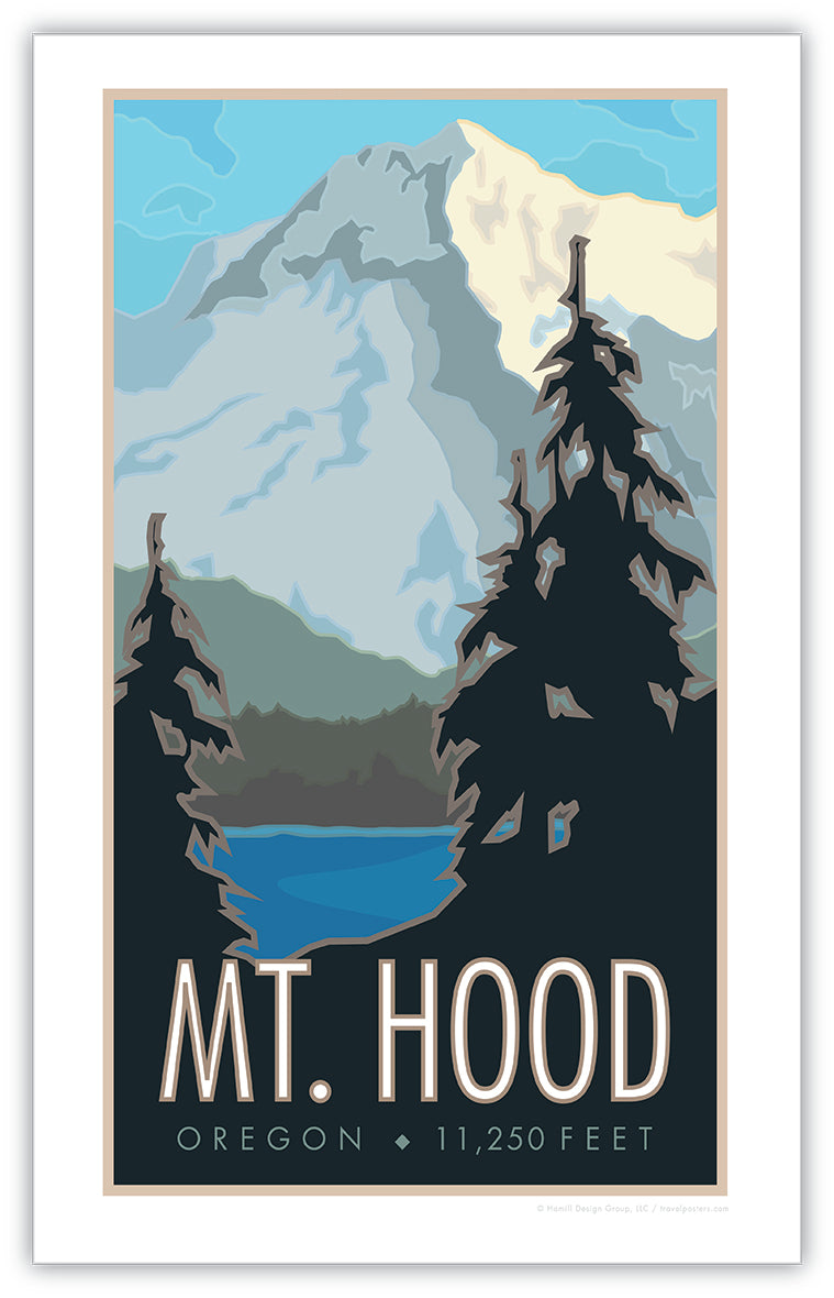 Mt. Hood - Oregon - Poster