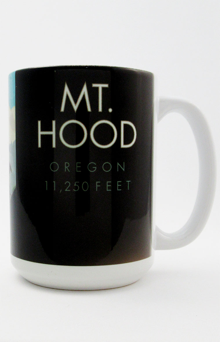 Mt. Hood - Oregon - 15oz. Ceramic Mug