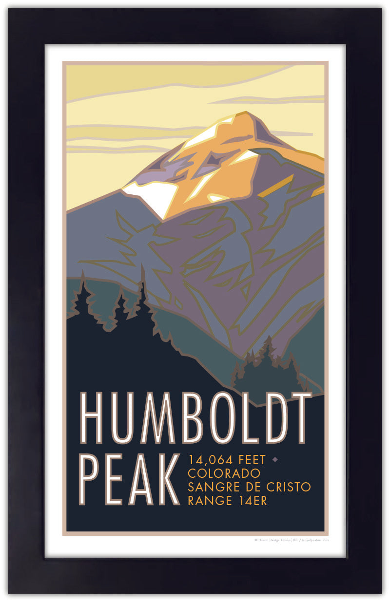 Humboldt Peak, Colorado - Colorado 14er - Poster