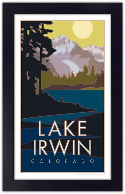 Lake Irwin, Colorado - Poster