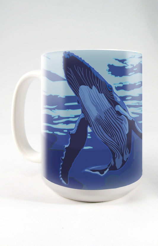 Kenai Fjords National Park, Alaska - 15oz. Ceramic Mug