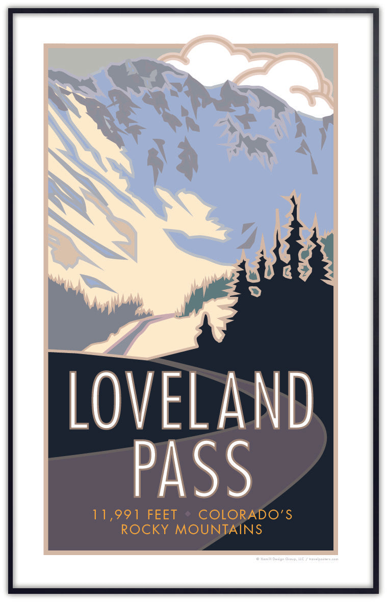 Loveland Pass, Colorado - Poster