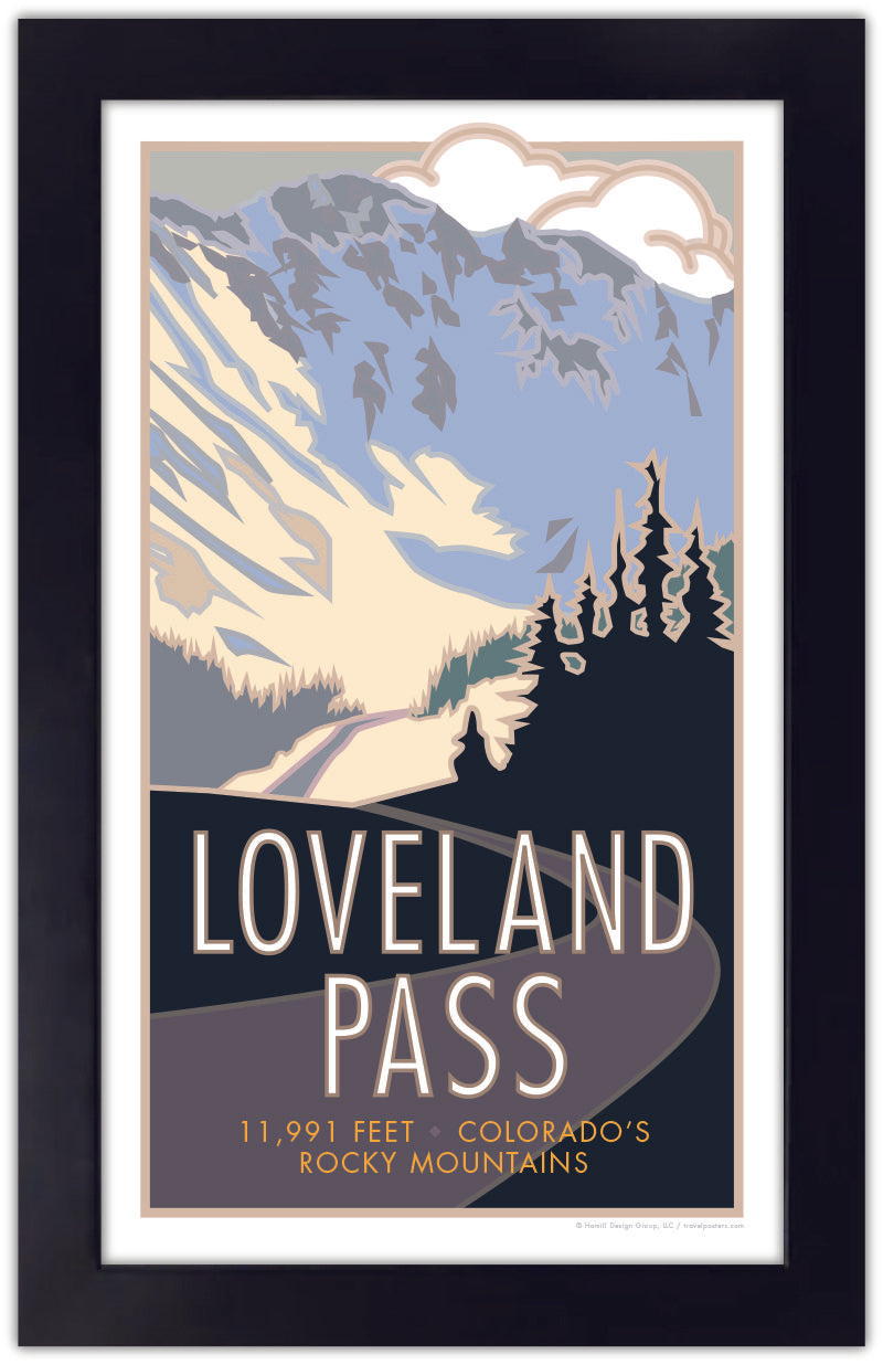 Loveland Pass, Colorado - Poster