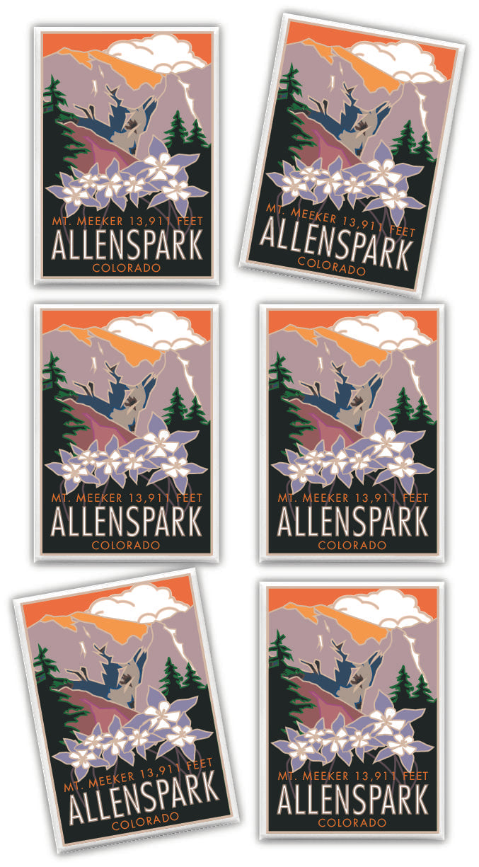 Allenspark, Colorado - 2.5" x 3.5" Magnet