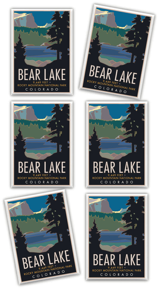 Bear Lake #1, Rocky Mountain National Park, Colorado - 2.5" x 3.5" Magnet