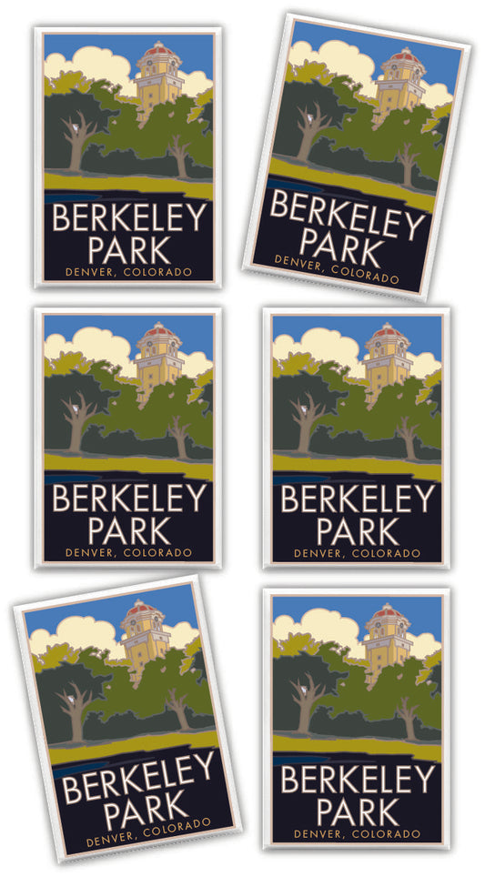 Berkeley Park, Denver, Colorado - 2.5" x 3.5" Magnet