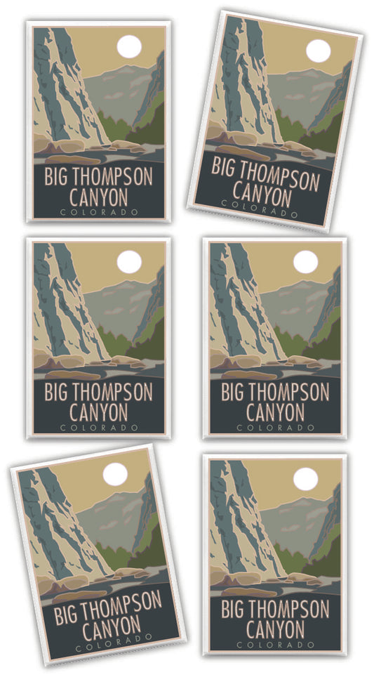 Big Thompson Canyon, Colorado - 2.5" x 3.5" Magnet