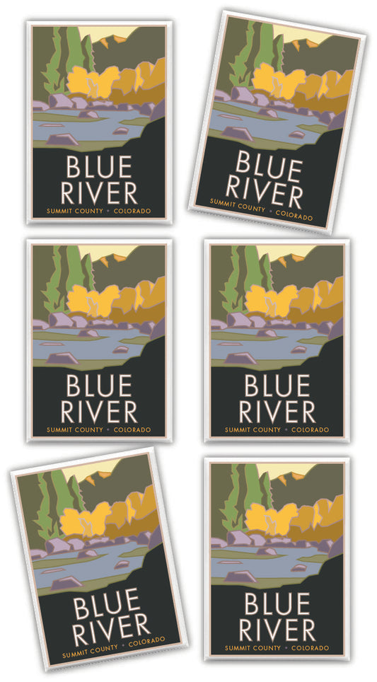 Blue River, Colorado - 2.5" x 3.5" Magnet