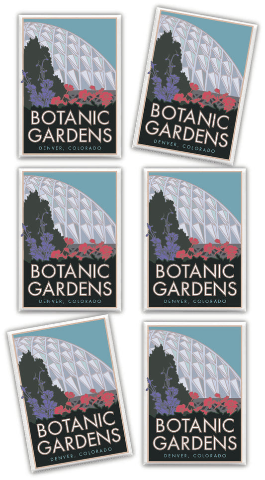 Botanic Gardens, Denver, Colorado - 2.5" x 3.5" Magnet