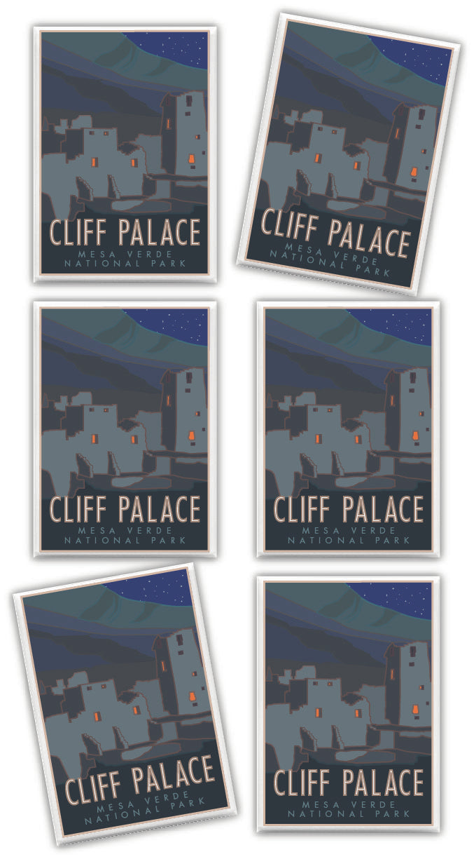 Cliff Palace, Mesa Verde National Park, Colorado - 2.5" x 3.5" Magnet