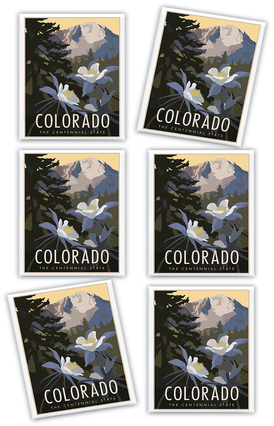 Colorado - The Centennial State - 2.5" x 3.5" Magnet