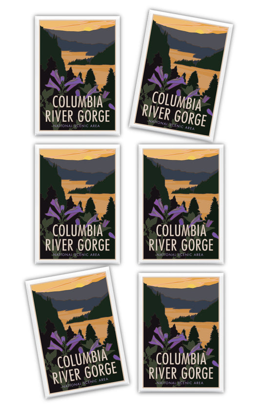 Columbia River Gorge, National Scenic Area - 2.5" x 3.5" Magnet